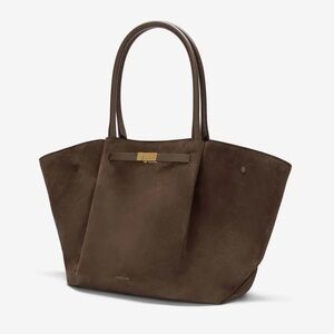 The New York brown suede bag - DEMELLIER